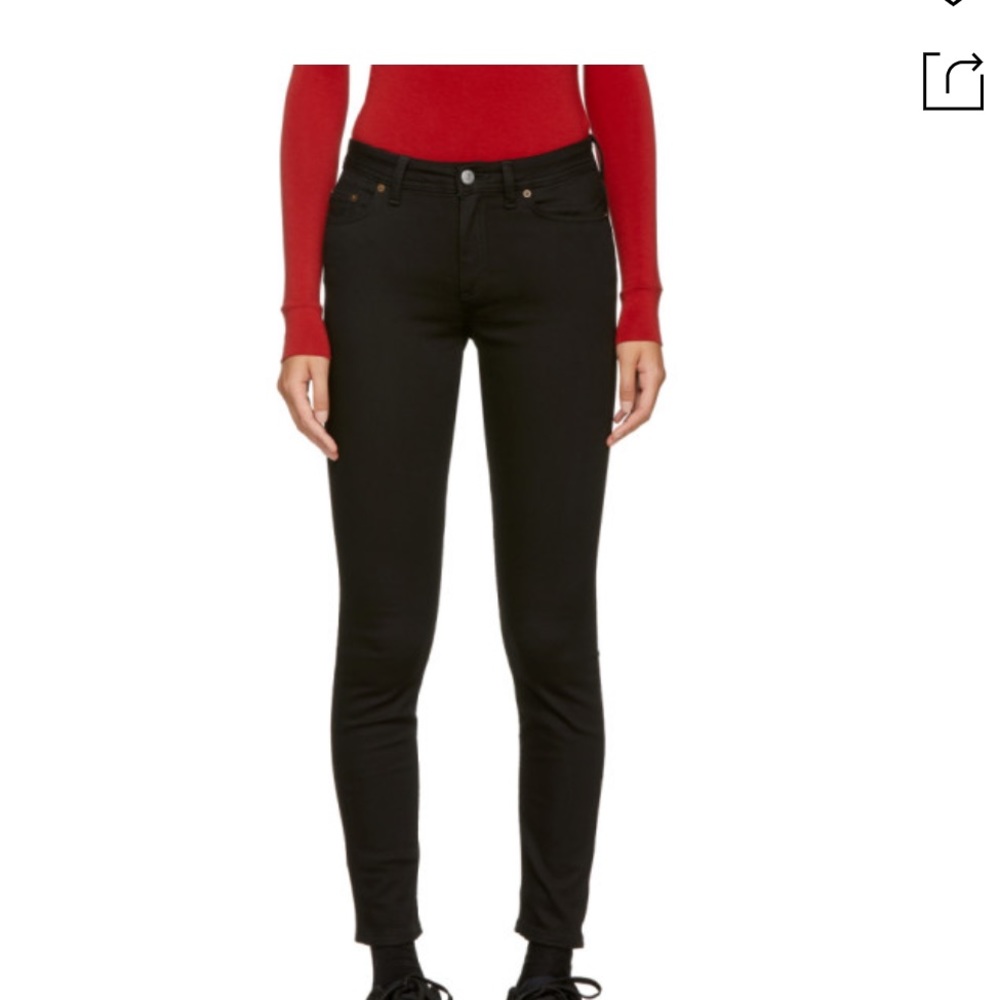 ACNE STUDIOS Skin5 black jeans
